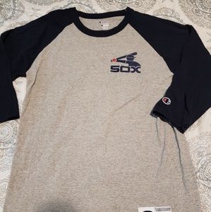 Champion White Sox Goose Island baseball tee L